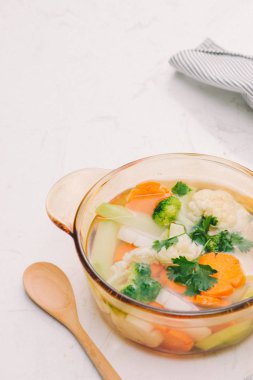 Sağlıklı gıda. Sebze karışımı. Studio fotoğraf