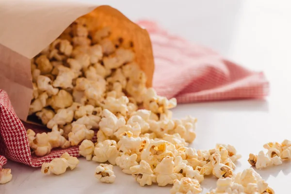 Palomitas Maíz Caldera Caseras Una Bolsa —  Fotos de Stock