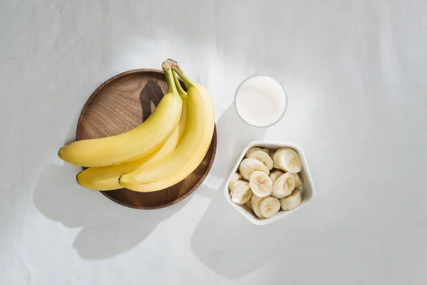 Plasterkowane Banana Misce — Zdjęcie stockowe