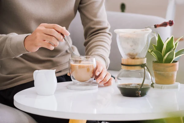 Nuevo Día Comienza Con Una Taza Café — Foto de Stock