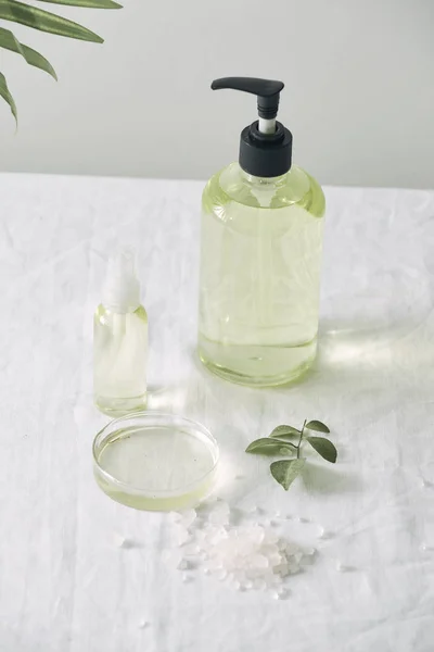 Natura Cosmetica Cura Della Pelle Olio Essenziale Aromaterapia Organic Naturale — Foto Stock