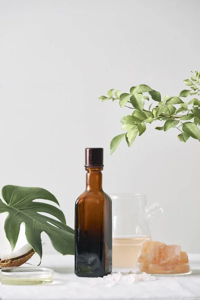 화장품 에센셜 아로마 테라피 Organic 아름다움 Herbal — 스톡 사진