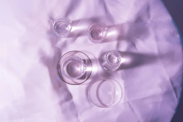 Scientific Glassware Chemical Laboratory Research — Stock Photo, Image
