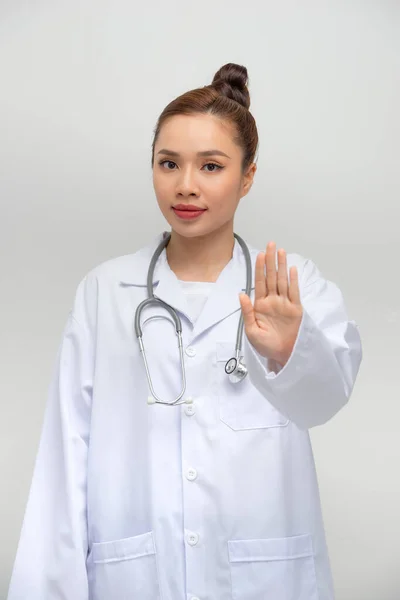 Conceito Cuidados Saúde Medicina Médico Sorridente — Fotografia de Stock