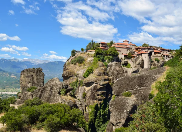 Transfiguration Monastery Also Known Great Meteor Greece — Stock Photo, Image