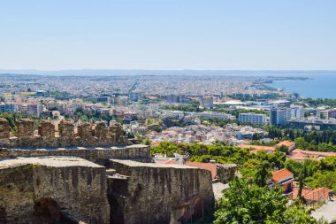 Thessaloniki cityscape, Medveščak görünümünden.
