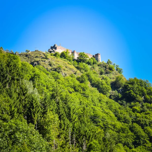 Fortaleza Poenari Verdadero Castillo Drácula — Foto de Stock