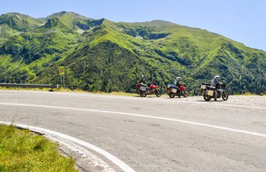 Romanya'da bulunan Transfagarasan dağ yolu.