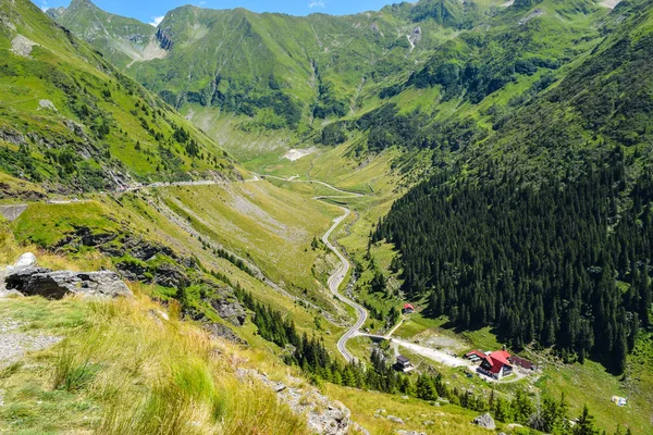 Estrada Montanha Transfagarasan Localizada Roménia — Fotografia de Stock