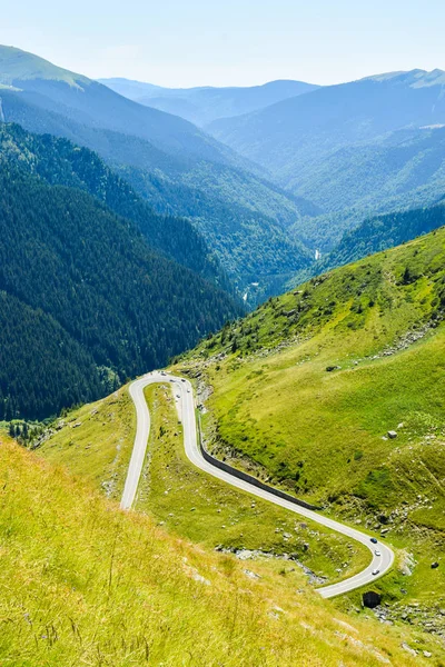 Transfagarasan Mountain Road Located Romania — Stock Photo, Image