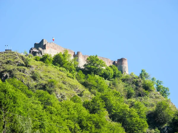 Poenari Fort Een Echte Kasteel Van Dracula — Stockfoto