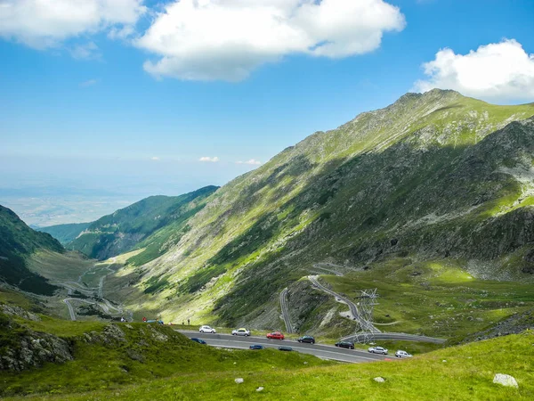 Transfagarasan Bergweg Gelegen Roemenië — Stockfoto