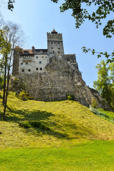 Paysage Château Bran Transylvanie Roumanie — Photo