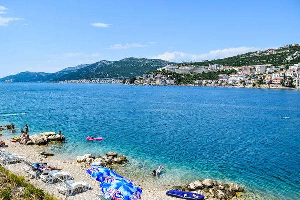 Cityscape ve Neum plajı,