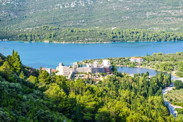 Peljesac Peninsula Paisagem, Croácia . — Fotografia de Stock