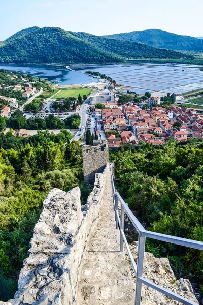 Ston City Walls. — Stockfoto