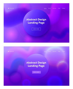 Sayfa arka planı açılış geometrik mor dalga şekli oluşan. Modern dijital hareket degrade desen Set. Eğri çizgi öğesi tasarım iş web sitesi Web sayfası için. Düz çizgi film vektör çizim