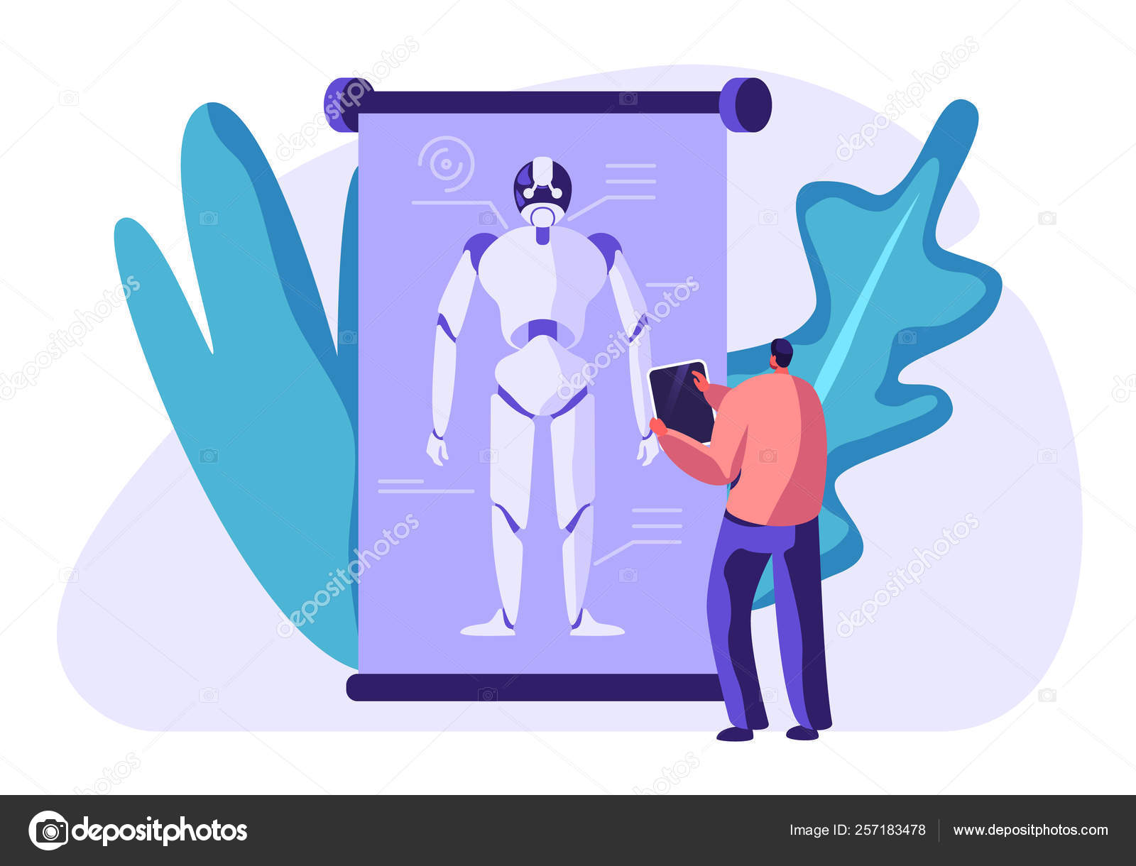 Robot Vectors & Illustrations for Free Download