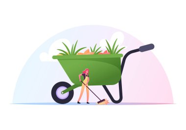 House Yard ya da Park Rafting, Çöp Toplama, Tesislerde Toplu Temizlik Çöplerinde Gönüllü Karakter