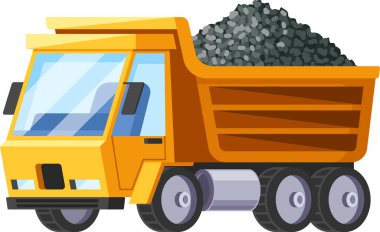 Çöp kamyonu ağır inşaat makineleri