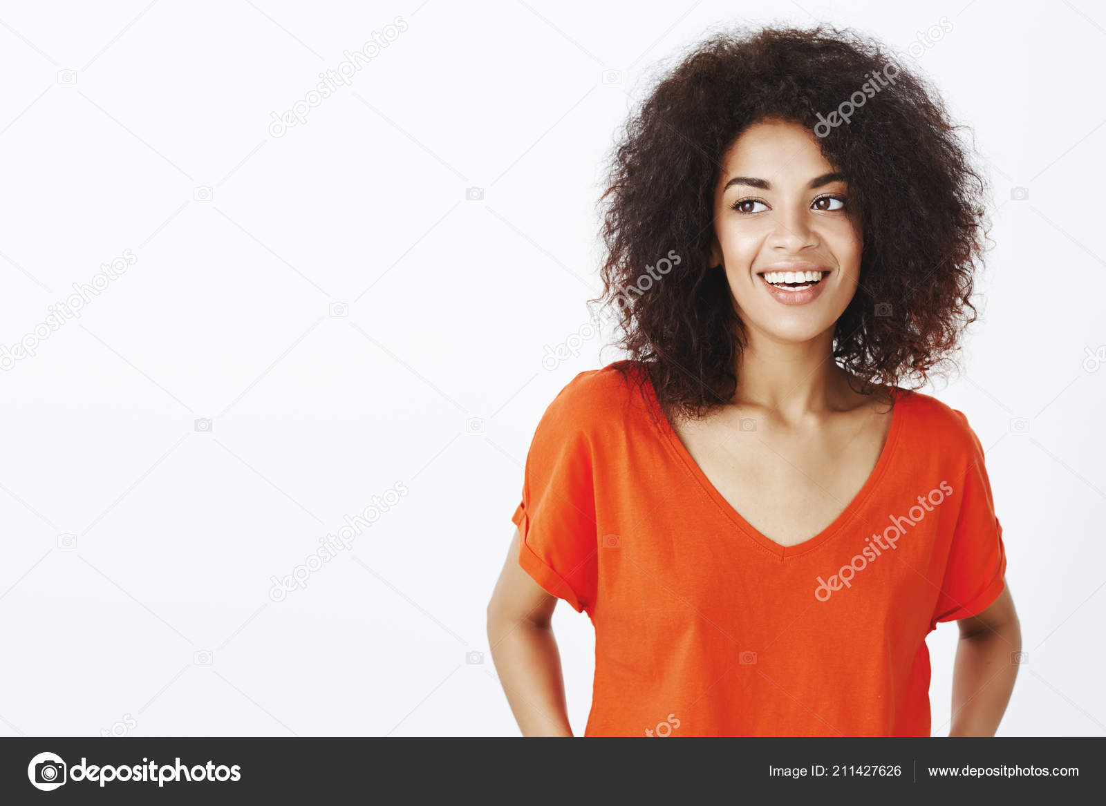 Casual Talk With Friend Keep Mind Relaxed Positive Attractive