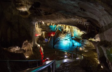 Mağaralar Gürcistan. Prometheus mağara
