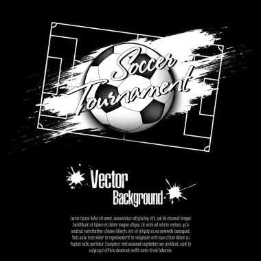 Arka plan futbol turnuvası 