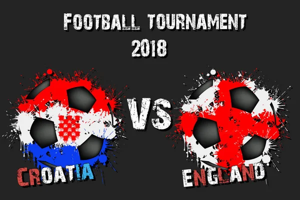 Futbol oyun Hırvatistan – İngiltere