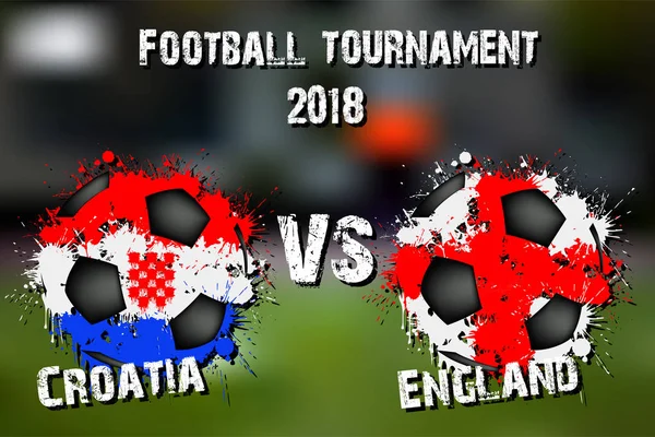 Futbol oyun Hırvatistan – İngiltere