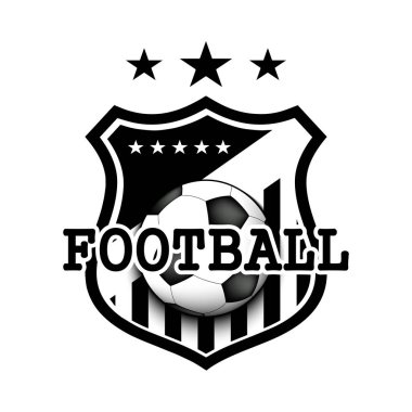 Futbol logo tasarım şablonu