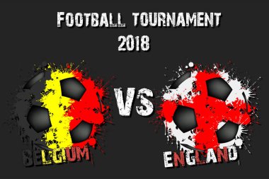 Futbol oyun Belçika vs İngiltere