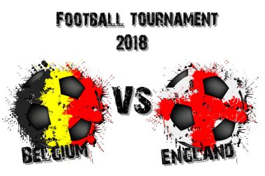 Futbol oyun Belçika vs İngiltere