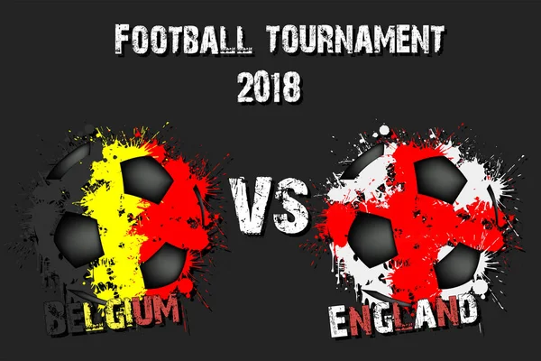 Futbol oyun Belçika vs İngiltere