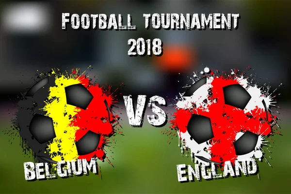 Futbol oyun Belçika vs İngiltere