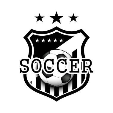 Futbol logo tasarım şablonu