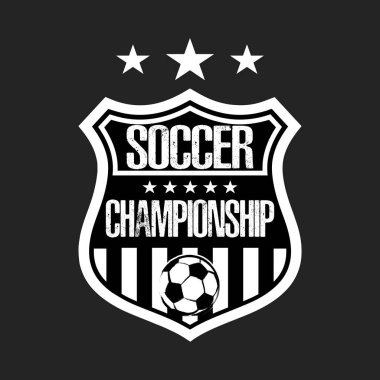 Futbol logo tasarım şablonu