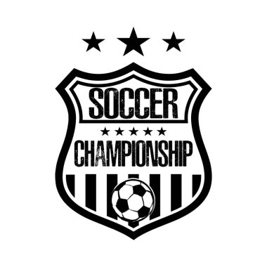 Futbol logo tasarım şablonu