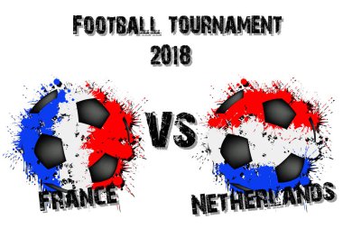 Futbol oyun Fransa vs Hollanda