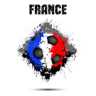 Fransa'nın renkli futbol topu