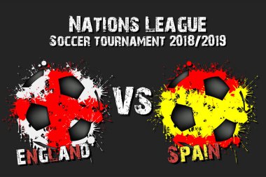 Futbol oyun İngiltere vs İspanya