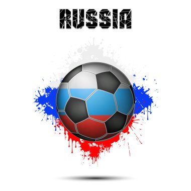 Rusya'nın renkli futbol topu