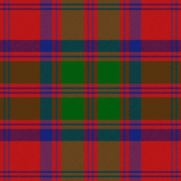 Grant Tartan. Schotse kooi achtergrond — Stockvector