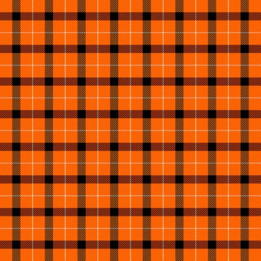 Cadılar Bayramı ekose kumaşı. İskoç kafesi arkaplanı