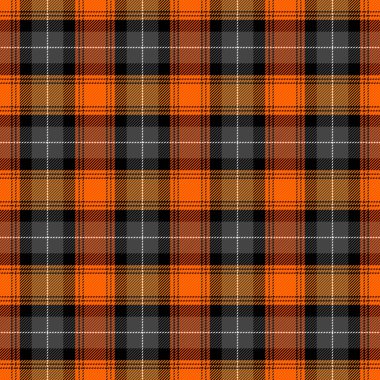 Cadılar Bayramı ekose kumaşı. İskoç kafesi arkaplanı