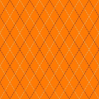 Cadılar Bayramı argyle ekose. İskoç kafesi arkaplanı