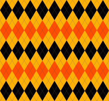 Cadılar Bayramı argyle ekose. İskoç kafesi arkaplanı