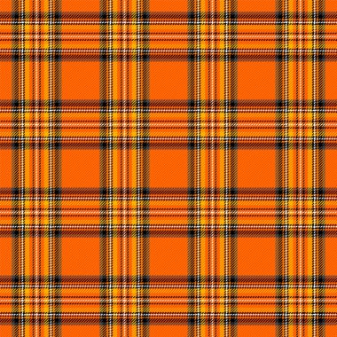 Cadılar Bayramı Tartan ekose. Desen İskoç kafes