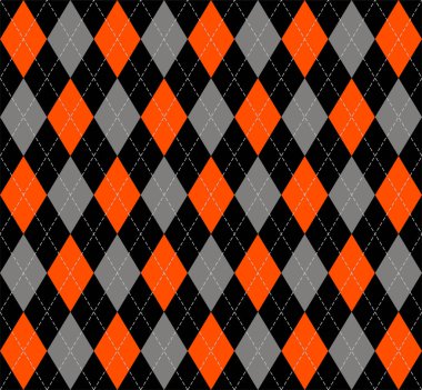 Cadılar Bayramı argyle ekose. İskoç kafesi arkaplanı