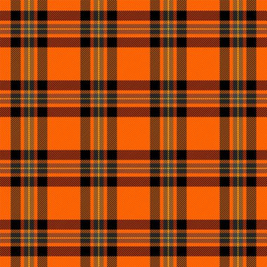 Cadılar Bayramı Tartan ekose. Desen İskoç kafes