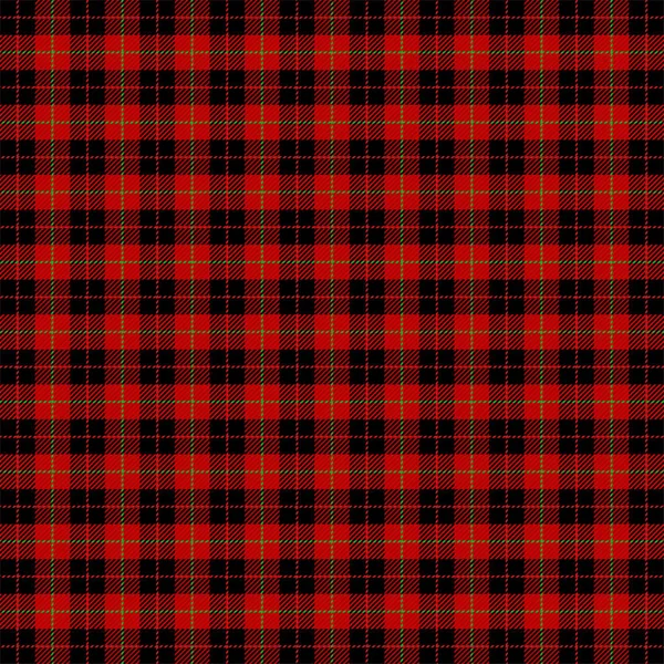 Weihnachten Neujahr Tartan. Muster Schottischer Käfig — Stockvektor